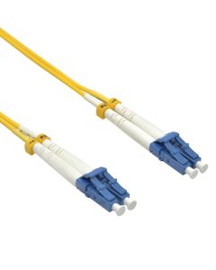 2m LC/UPC-LC/UPC Singlemode Duplex LSZH 2.0mm Fiber Optic Patch Cable
