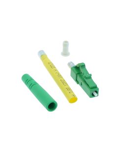 LC/APC Siglemode Simplex Connector 2.0mm Green (10pack)