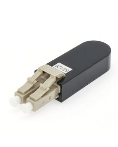 LC Multimode OM1 62.5/125 Fiber Optic Loopback Adapter
