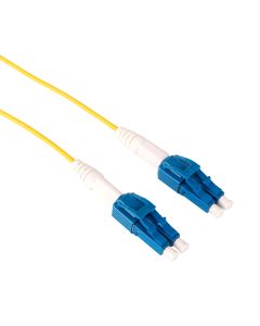 3m Uniboot LC/UPC-LC/UPC Singlemode Duplex Fiber Optic Patch Cable Standard