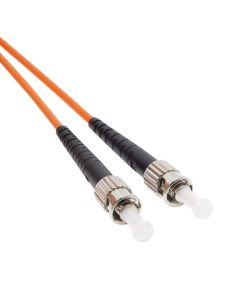 1m ST/UPC-ST/UPC OM1 Multimode Simplex LSZH 2.0mm Fiber Optic Patch Cable