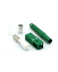 SC/APC Singlemode Simplex Connector 5mm Green (10pack)