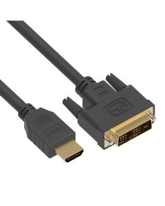 20Ft HDMI Male to DVI Male Cable