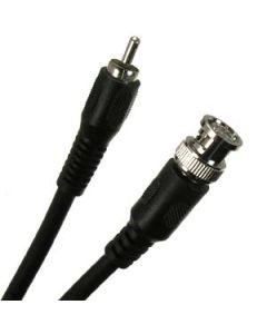 3Ft RG59 RCA-M to BNC-M Cable