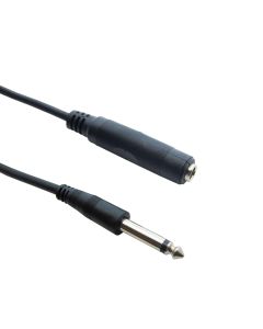 6Ft 1/4" Mono Male/Female Cable