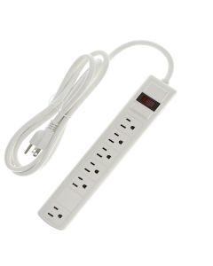 6Ft 6-Outlet Perpendicular Power Strip 90j