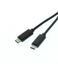 USB 2.0 Type-C Male to Type-C Male 18 inch USB cable