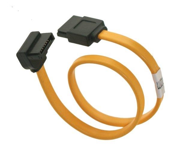 16" Low Profile Straight to Right SATA Cable - LP30SR407