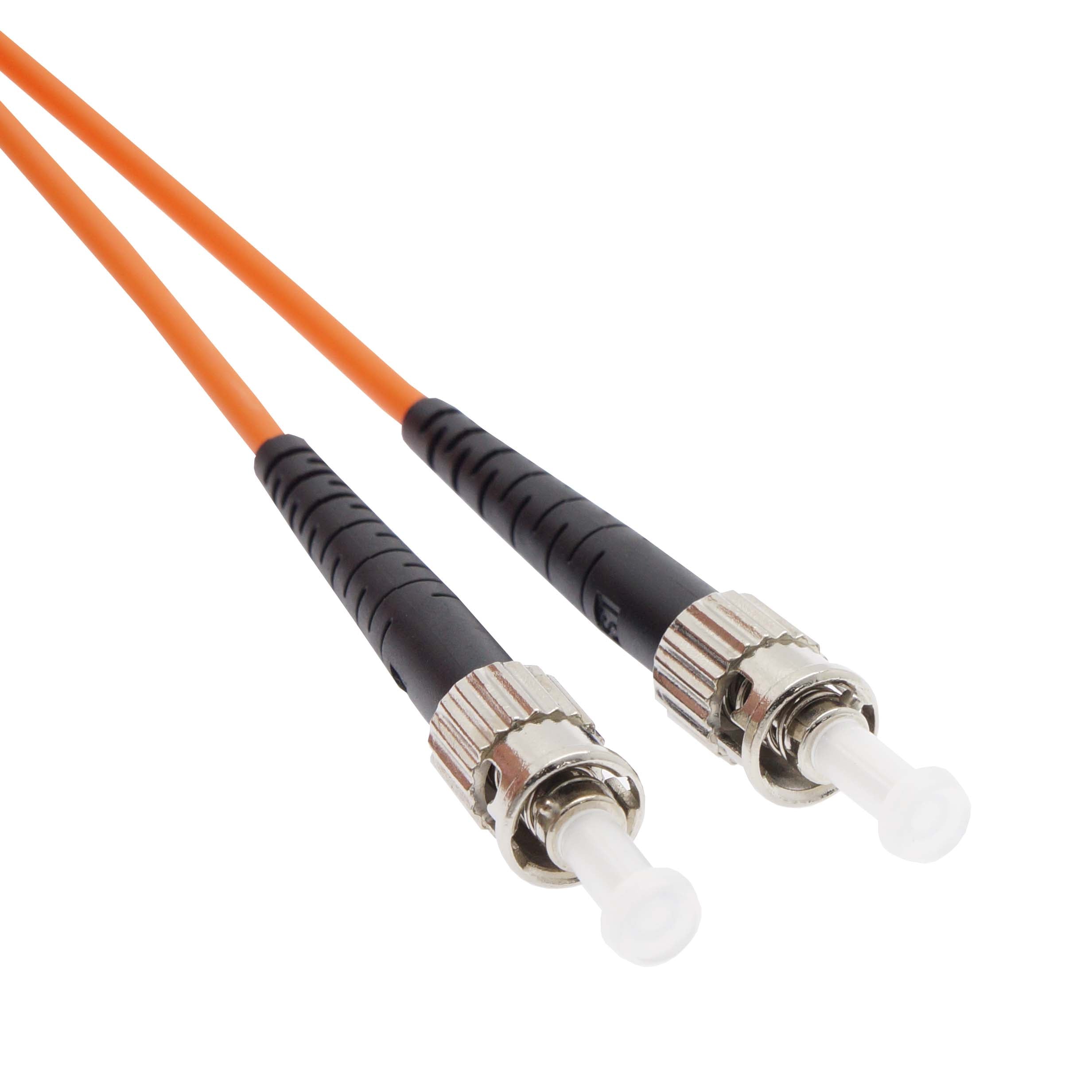 2m ST/UPC-ST/UPC OM1 Multimode Simplex Fiber Optic Patch Cable