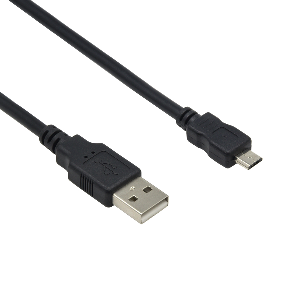6Ft USB2.0 A-Male/Micro B USB-Male Cable