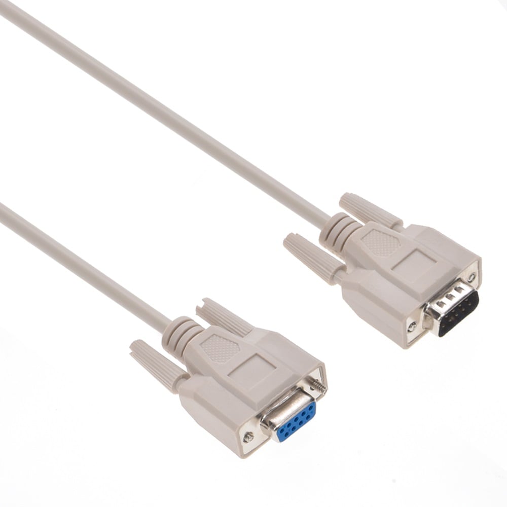 25Ft DB9 Male to Female Serial Cable