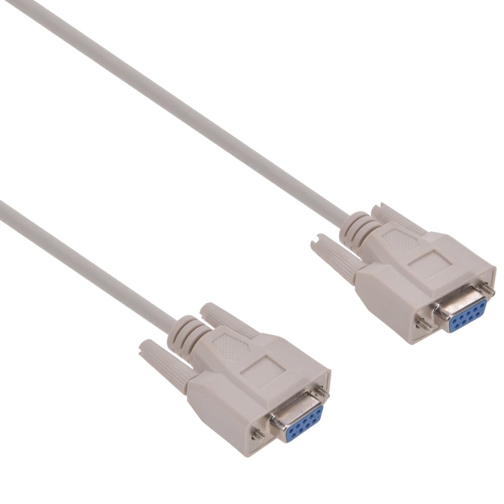 6Ft DB9 Female to Female Serial Cable
