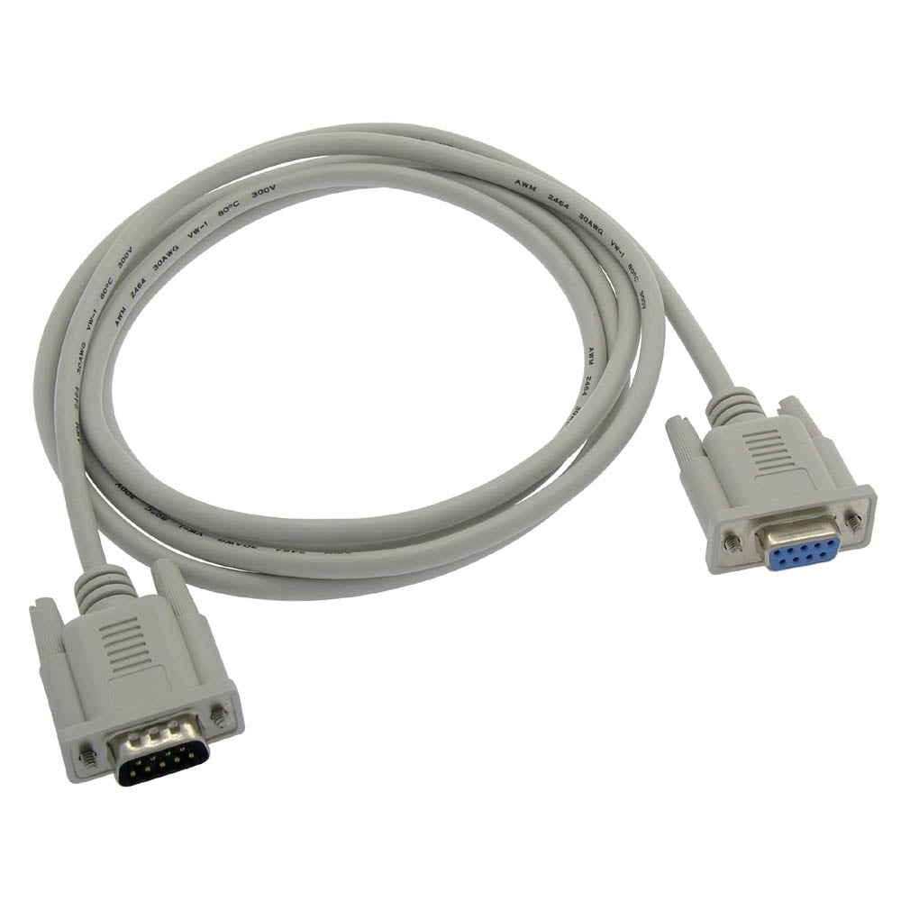 3Ft DB9-M/F Null Modem Cable