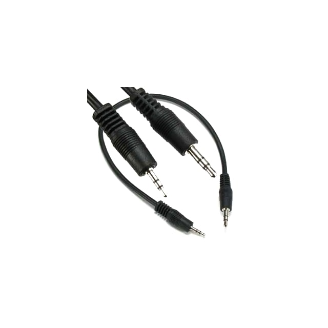 1Ft 3.5mm Stereo-M/2.5mm Stereo-M Speaker/Headset Cable