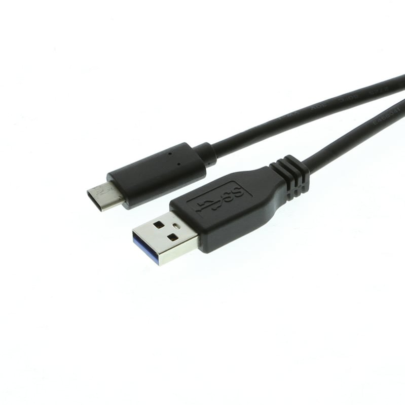 18 inch USB 3.0 Type-C Male to Type-A Male USB Cable